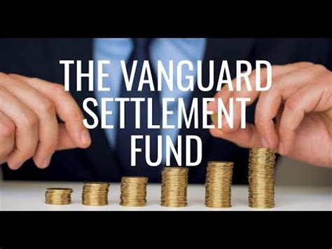 It indicates, "Click to perform a search". . Vanguard settlement fund